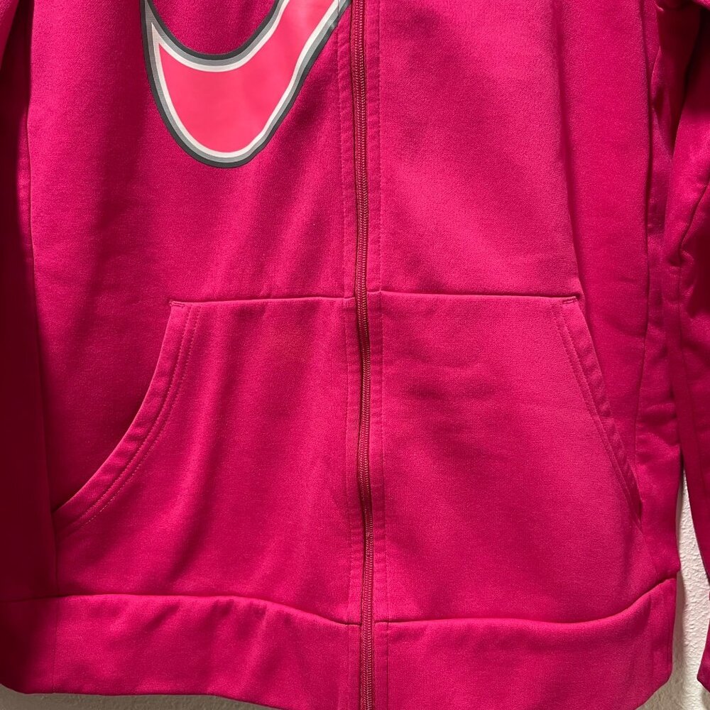 Nike Dri-Fit Girls Hoodie Pink XL - Picture 4 of 14